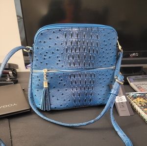 Deluxity animal print Dome crossbody bag new with tags